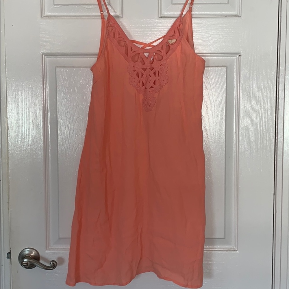 Love — Peach/Coral Dress — Medium